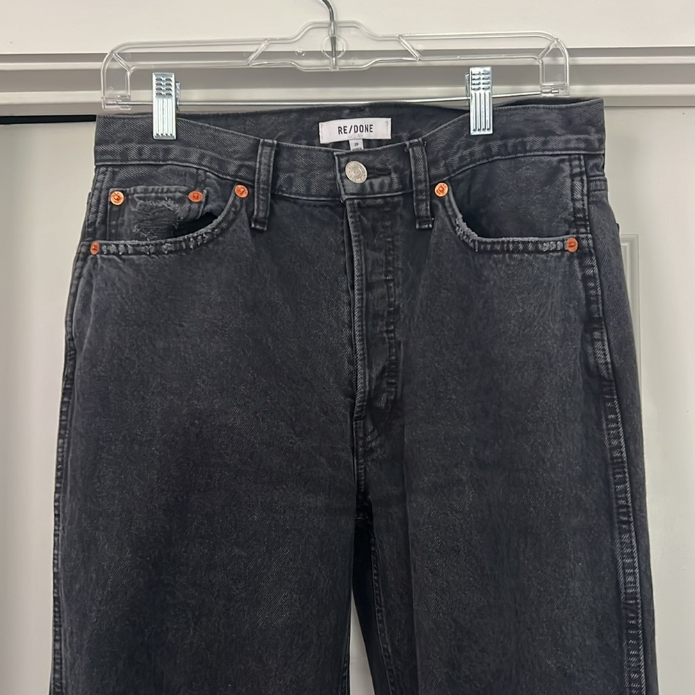 RE/DONE High Rise Rigid Loose Jeans - Picture 8 of 8